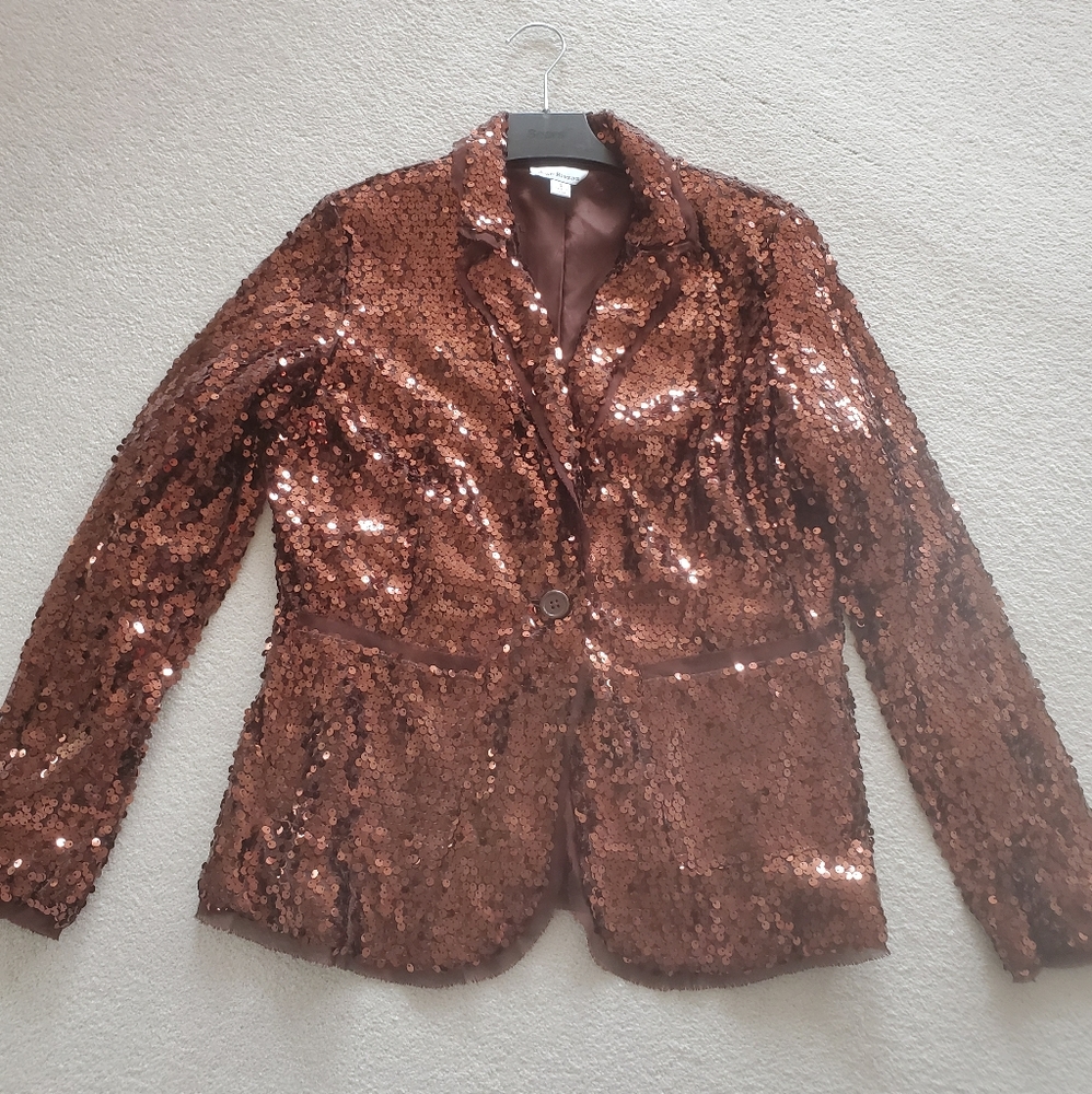 Joan Rivers Sequin Blazer